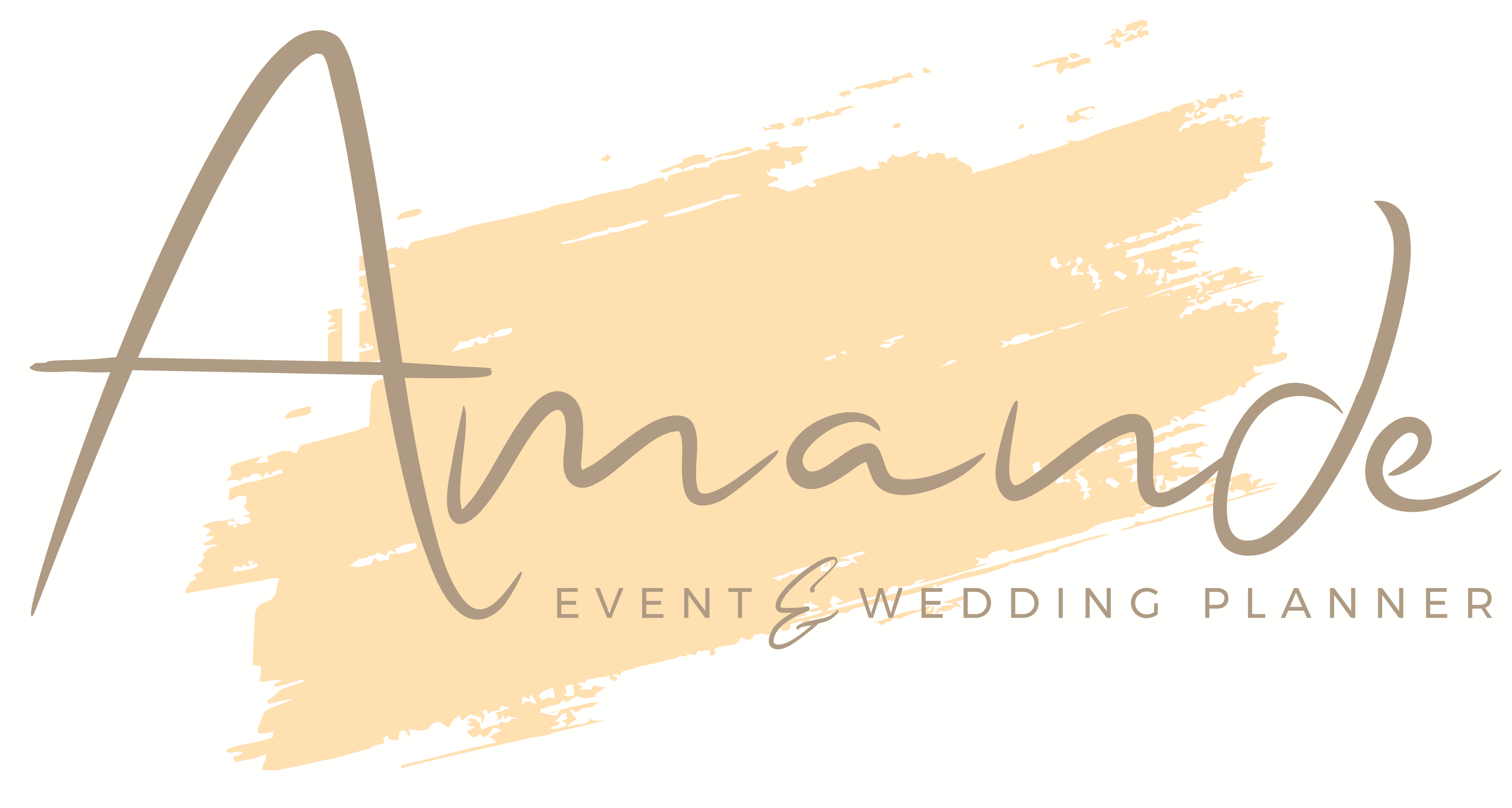 Logo Amande Événementiel, Wedding Planner Alsace