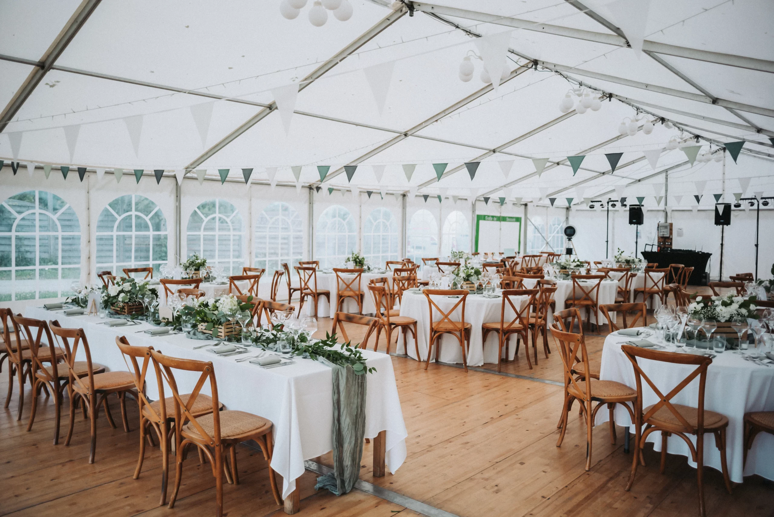 décoration mariage neturel et élégant