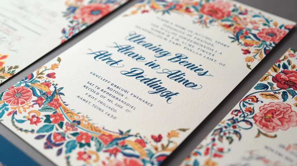 faire part de mariage