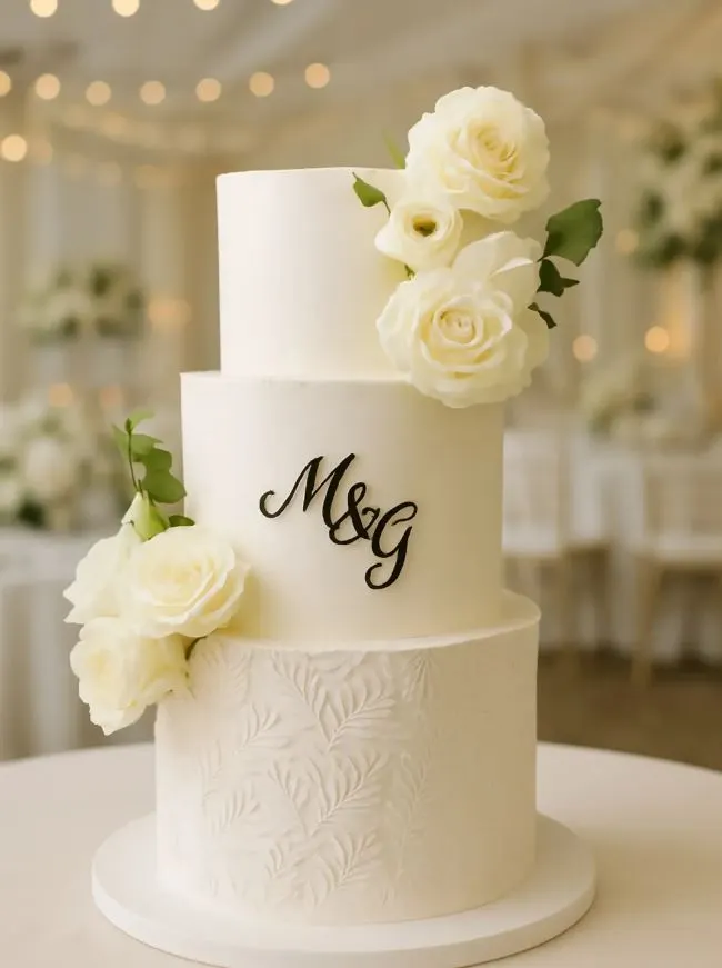 Wedding cake chic et élégant